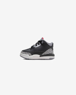 JORDAN TD AJ 3 RETRO - BLACK/ FIRERED/ CEMENTGREY