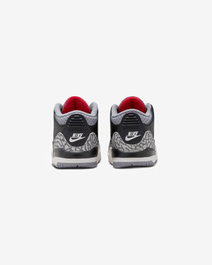 JORDAN TD AJ 3 RETRO - BLACK/ FIRERED/ CEMENTGREY