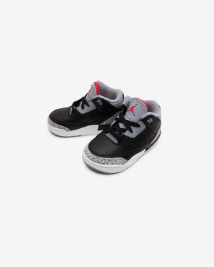 JORDAN TD AJ 3 RETRO - BLACK/ FIRERED/ CEMENTGREY