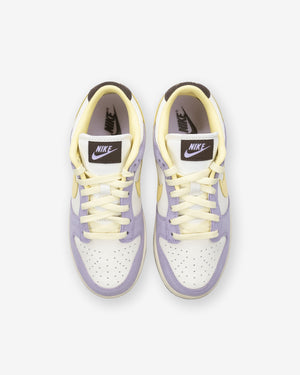 NIKE WOMEN'S DUNK LOW PREMIUM - LILACBLOOM/ SOFTYELLOW