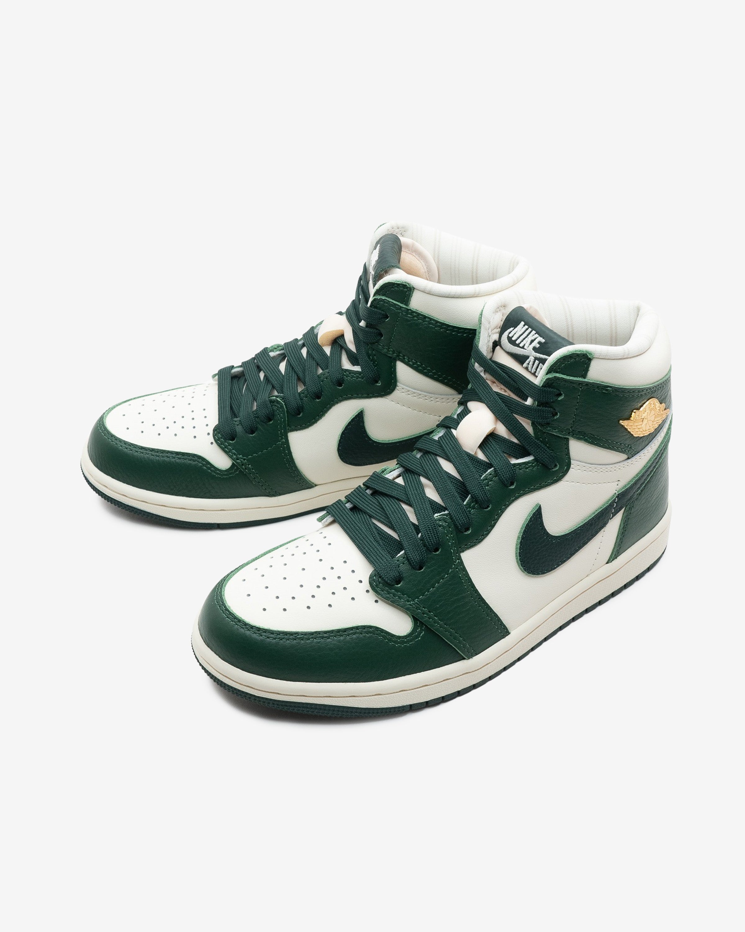 JORDAN WOMEN'S AJ 1 RETRO HIGH OG - PALEIVORY/ PROGREEN