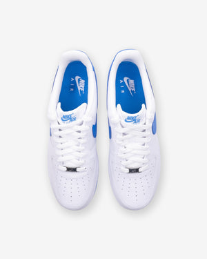 NIKE AIR FORCE 1 '07 - WHITE/ PHOTOBLUE