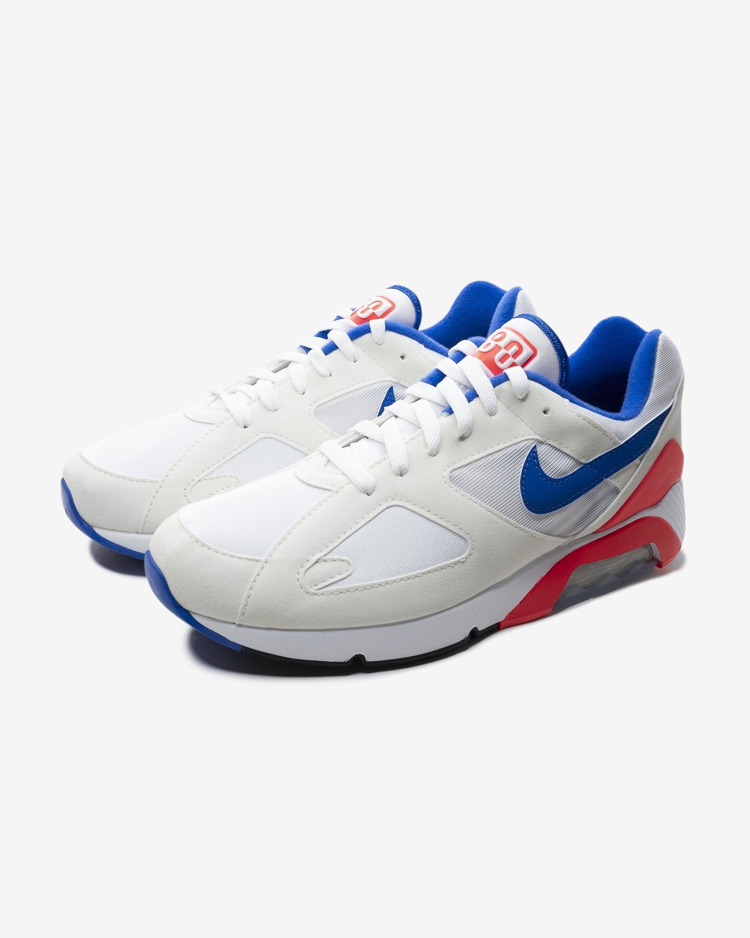 NIKE AIR MAX 180 - WHITE/ ULTRAMARINE/ SOLARRED/ BLACK