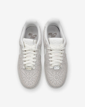 NIKE WOMEN'S AIR FORCE 1 '07 PRM - PHANTOM/ METALLICSILVER