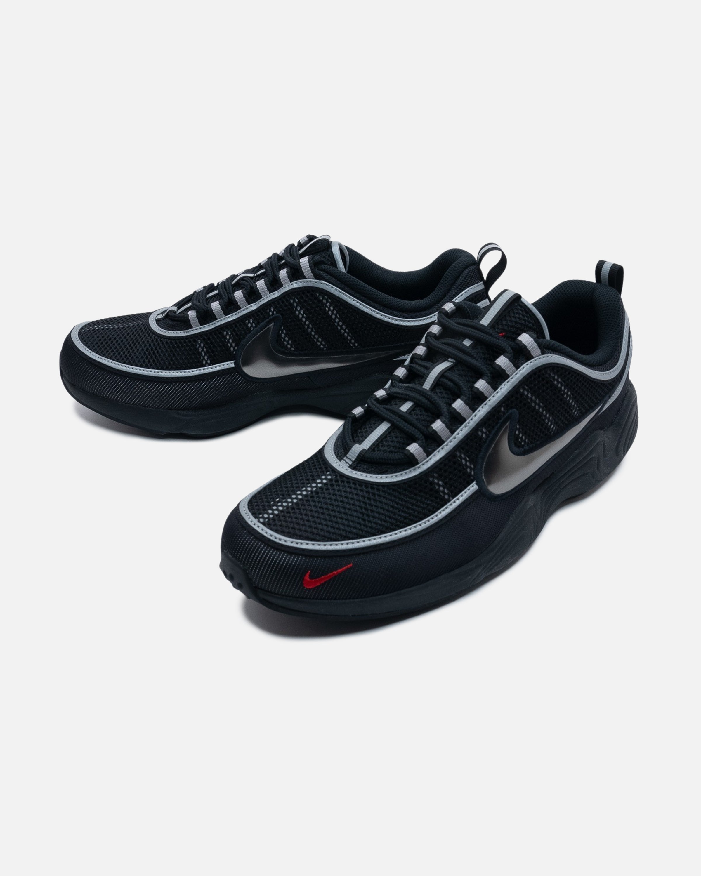 NIKE AIR ZOOM SPIRIDON SP - BLACK/ METALLICSILVER/ RED