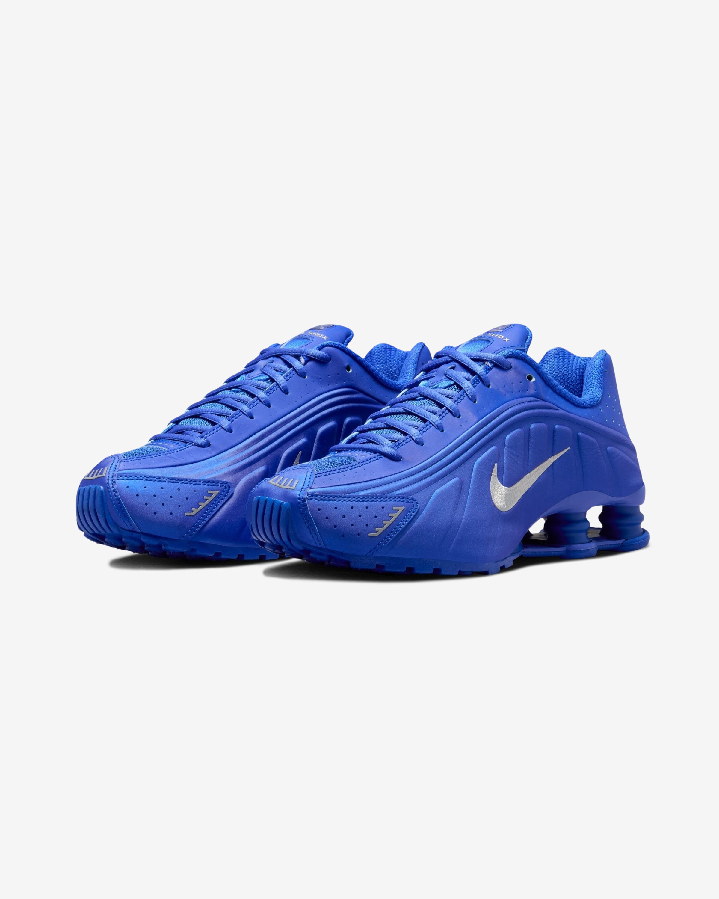 NIKE WOMEN'S SHOX R4 - RACERBLUE/ METALLICSILVER