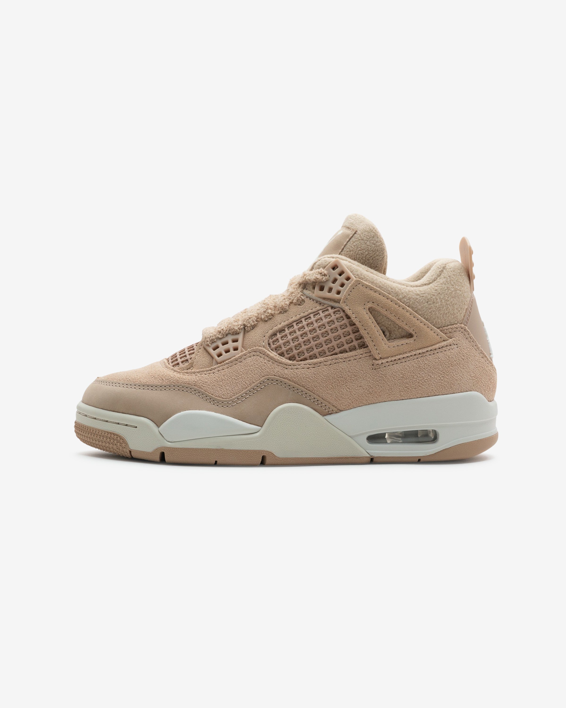 JORDAN WOMEN'S AJ 4 RETRO - HEMP/ LTOREWOODBRN