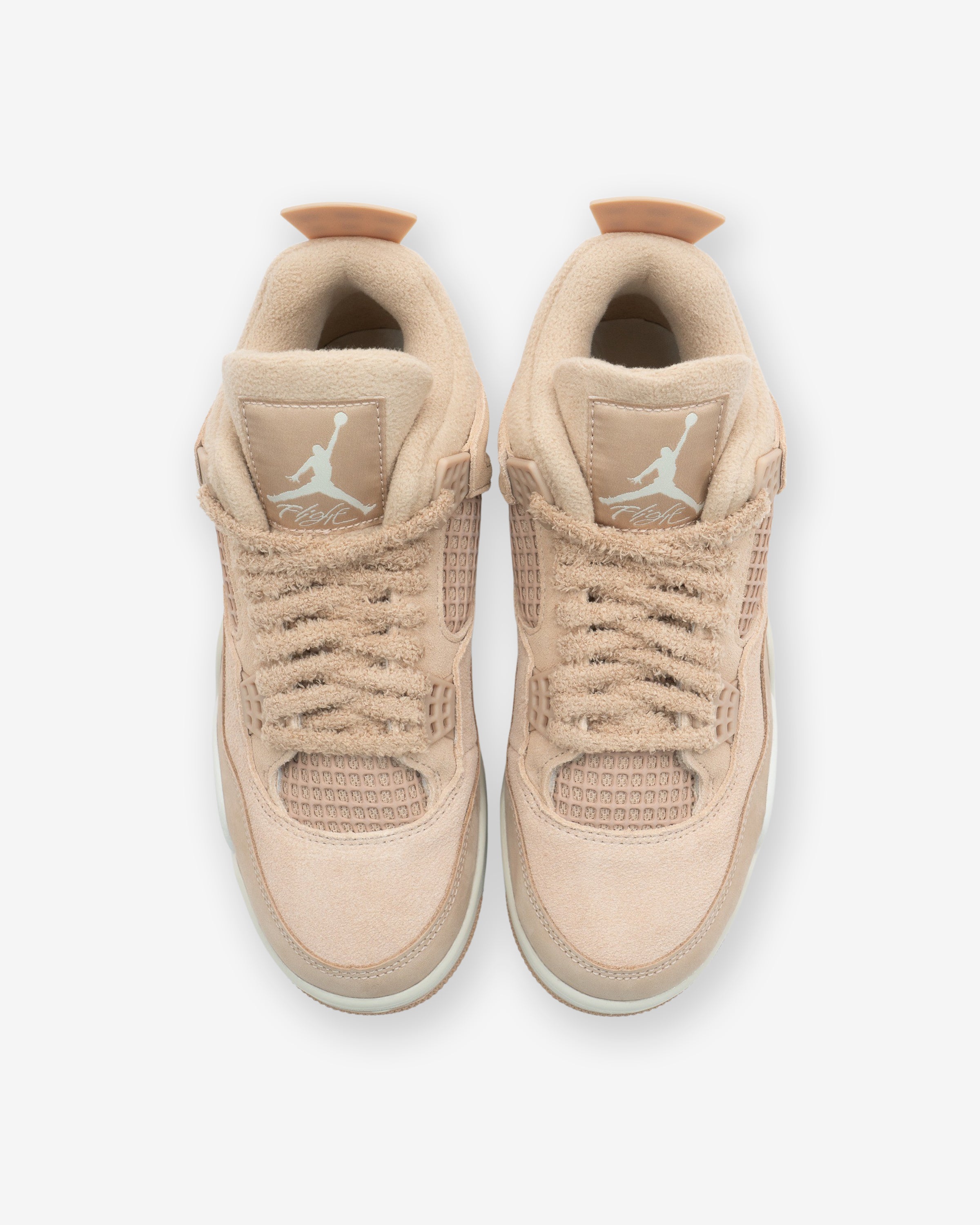 JORDAN WOMEN'S AJ 4 RETRO - HEMP/ LTOREWOODBRN