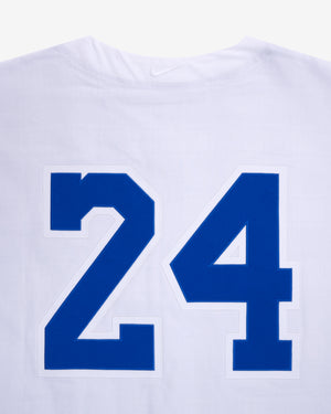 NIKE KOBE BASEBALL JERSEY - WHITE/ GAMEROYAL – Undefeated