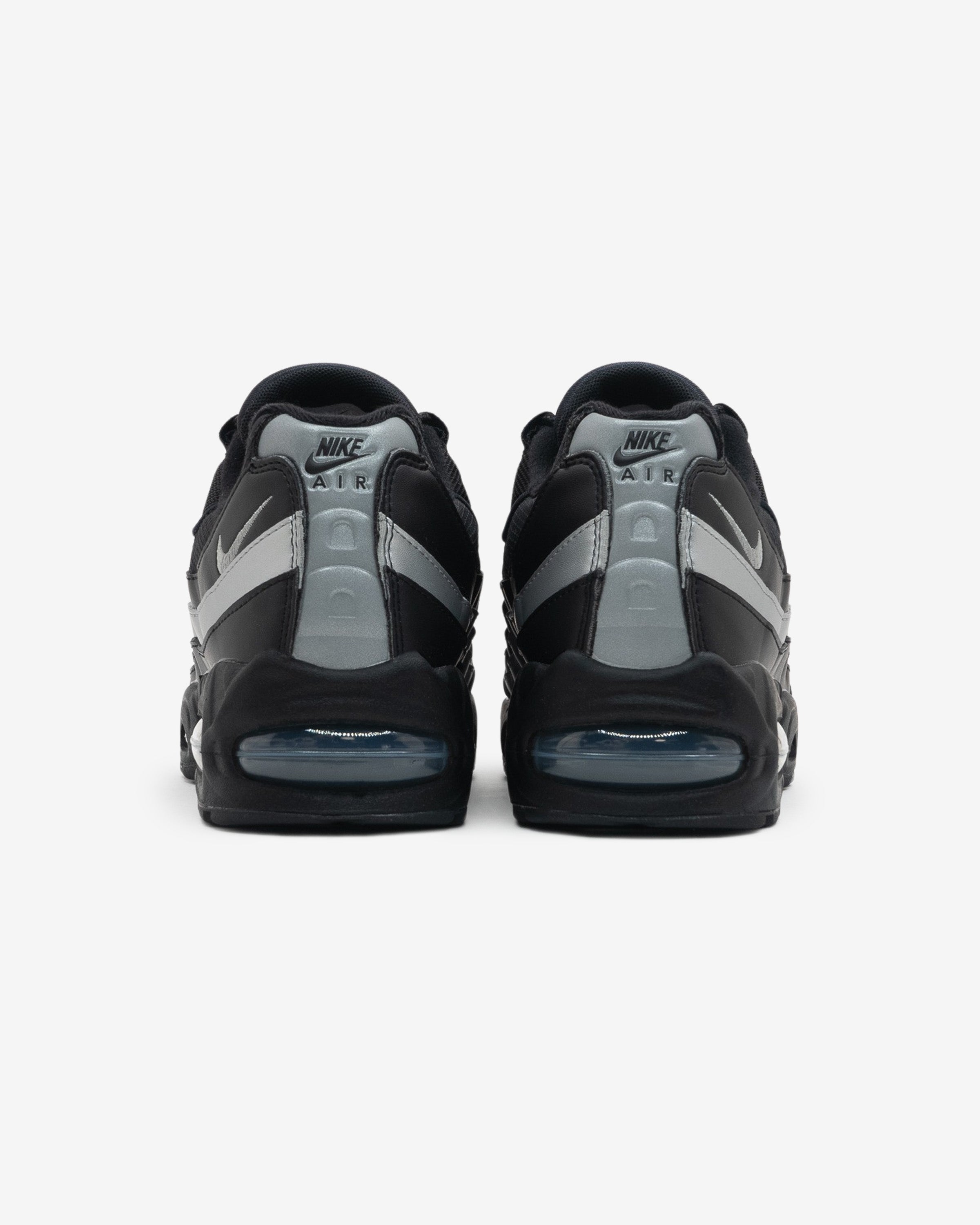 NIKE AIR MAX 95 'BIG BUBBLE' - BLACK/ METALLICSILVER