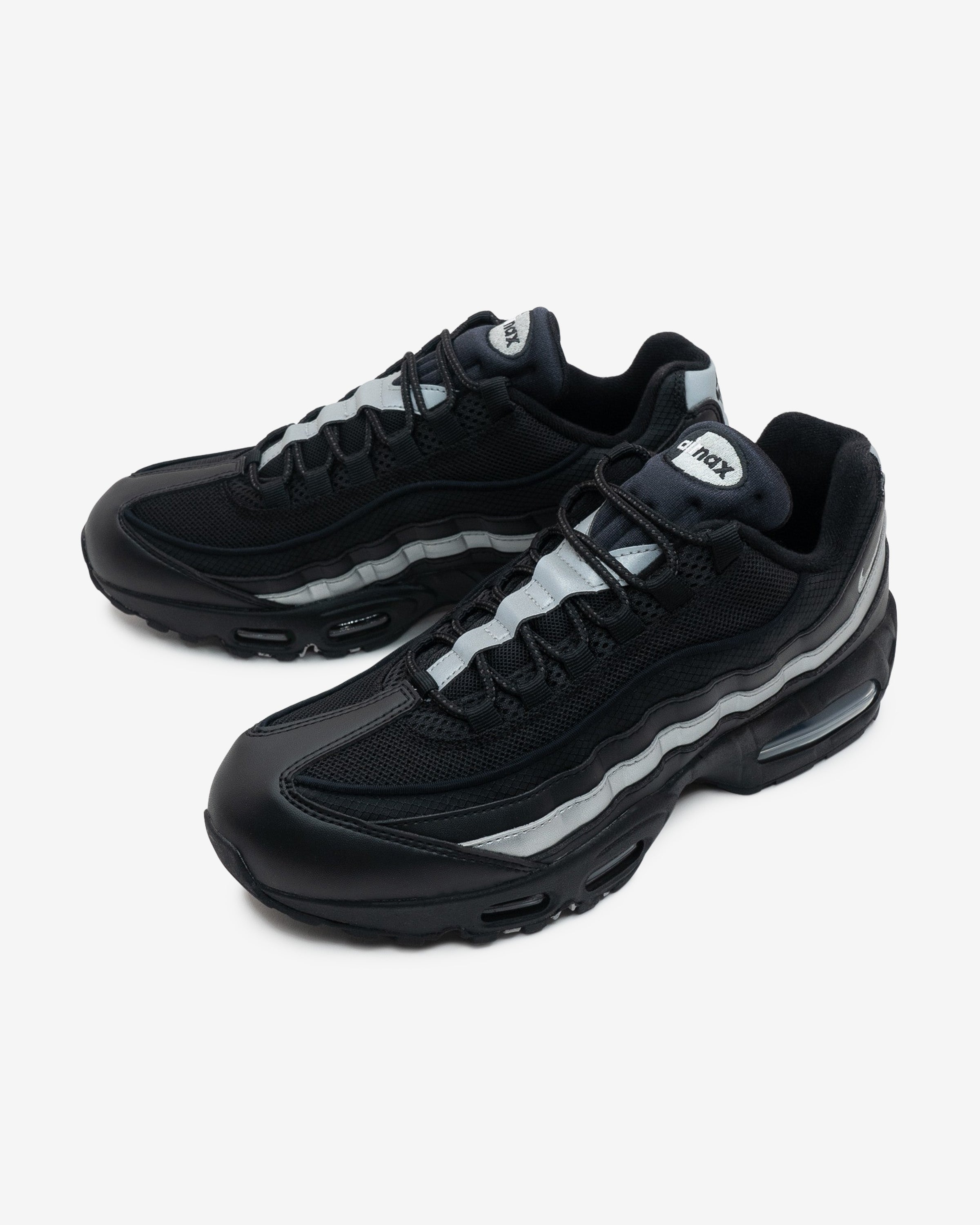 NIKE AIR MAX 95 'BIG BUBBLE' - BLACK/ METALLICSILVER