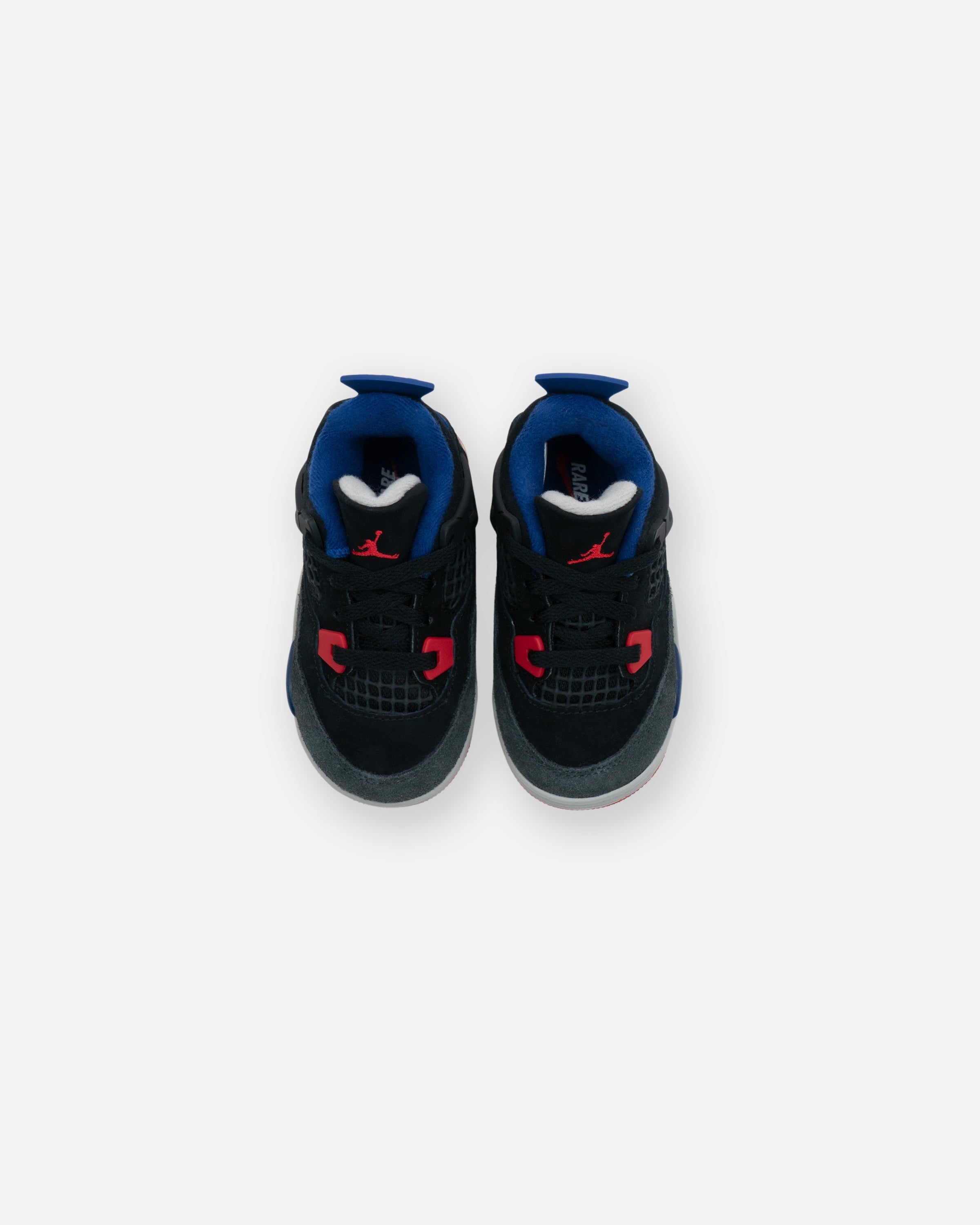JORDAN TD AJ 4 RETRO - BLACK/ FIRERED/ DEEPROYALBLUE