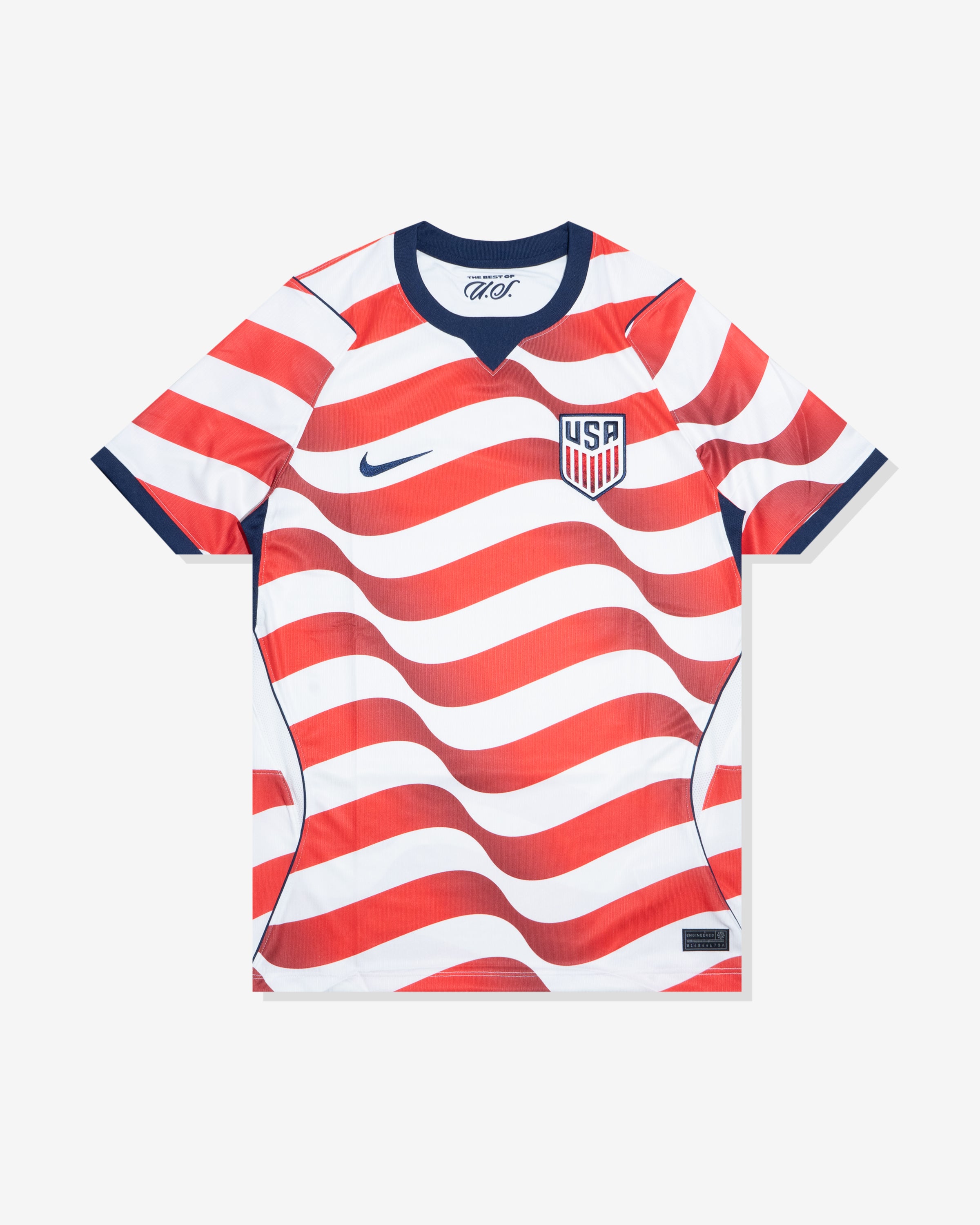 NIKE X USA S/S STADIUM JERSEY - SAIL/MIDNIGHT NAVY – Undefeated
