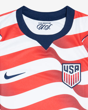NIKE X USA S/S STADIUM JERSEY - SAIL/MIDNIGHT NAVY – Undefeated