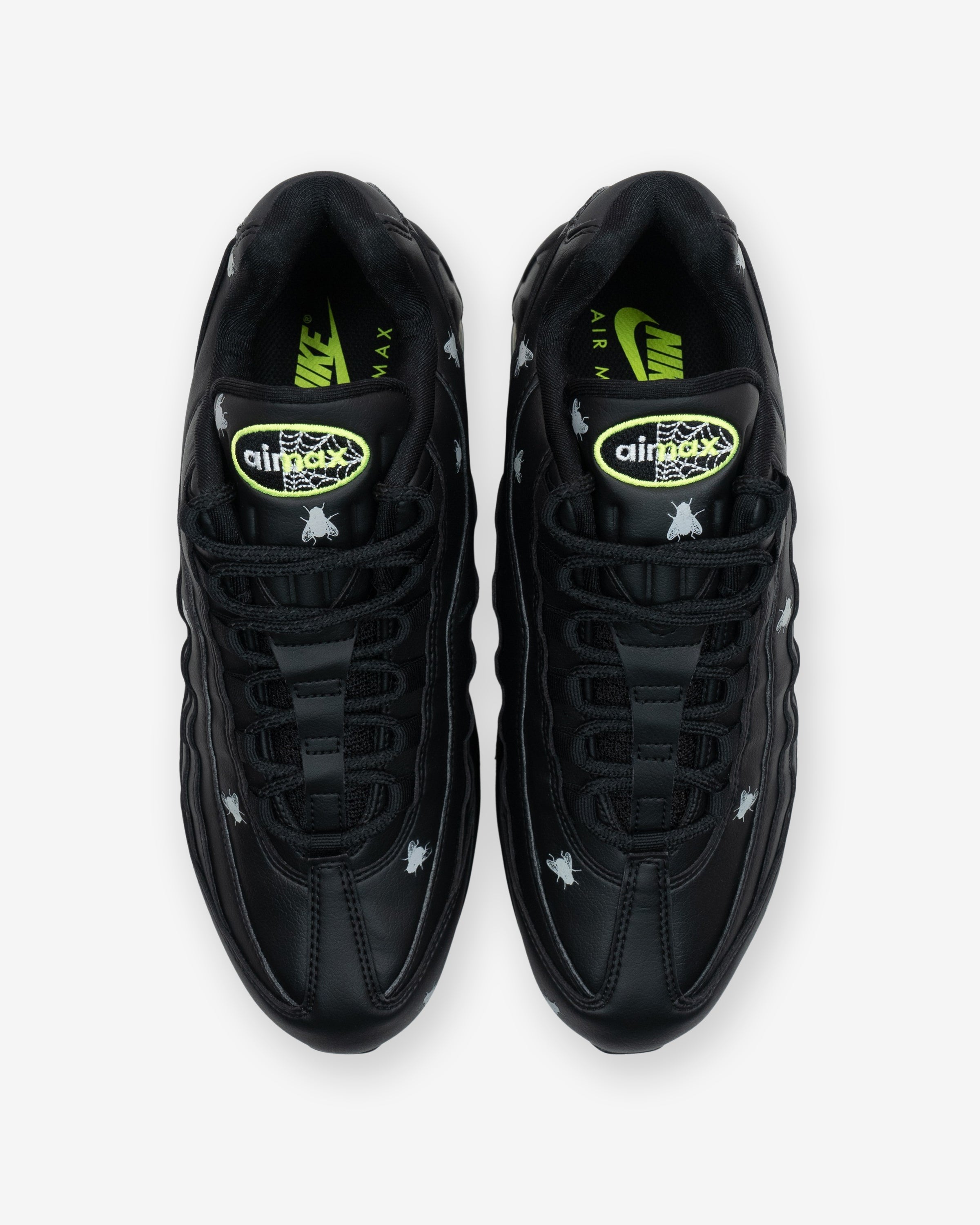 NIKE AIR MAX 95 - PREMIUM - BLACK/ NEONYELLOW