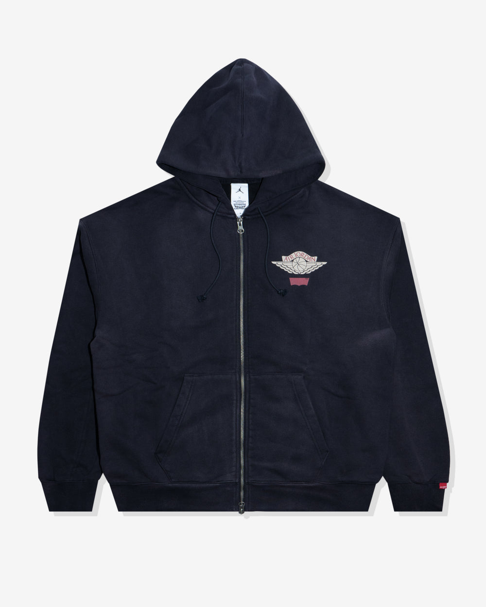 JORDAN X LEVI'S® FULL-ZIP HOODIE - BLACK – Undefeated