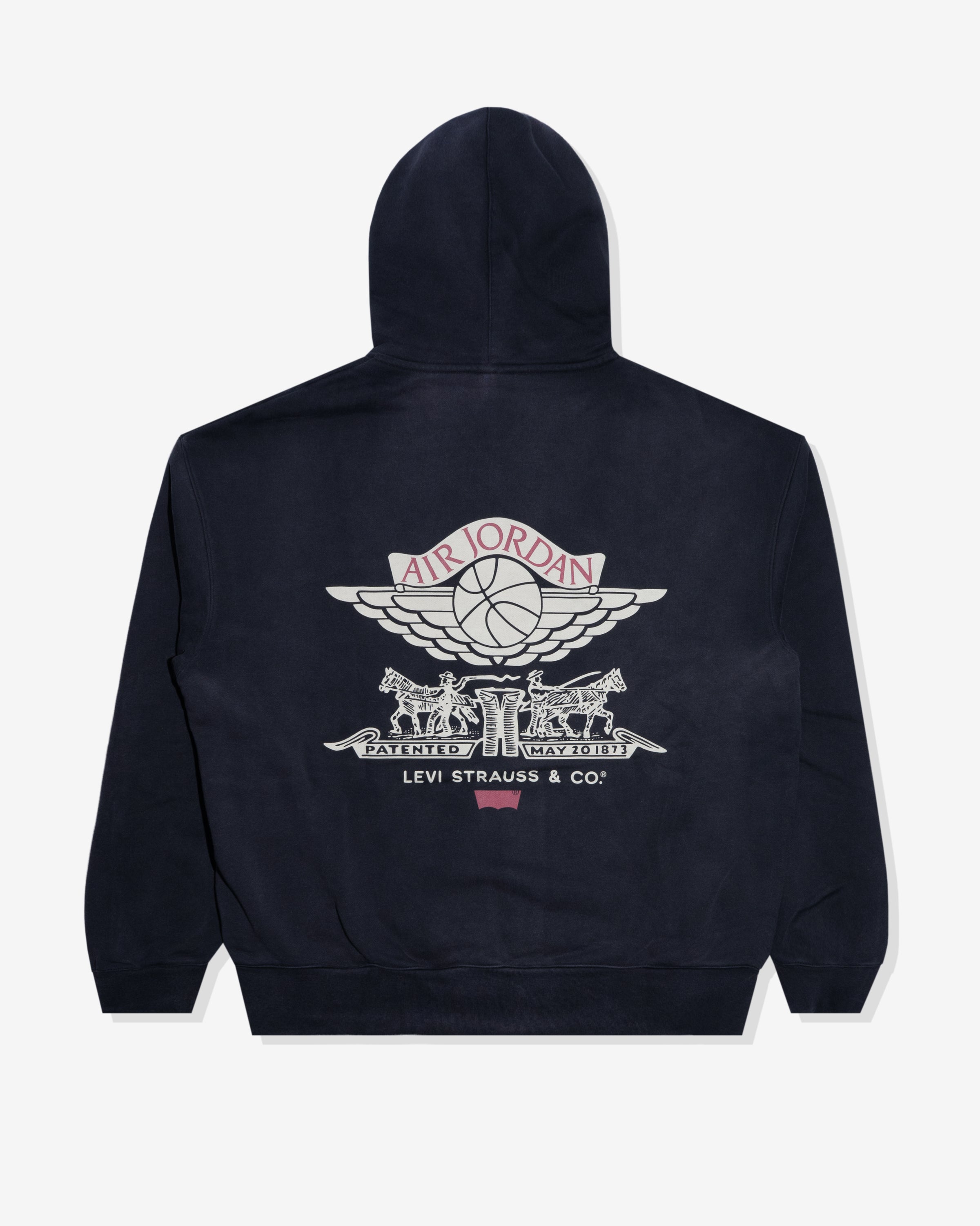 JORDAN X LEVI'S® FULL-ZIP HOODIE - BLACK – Undefeated