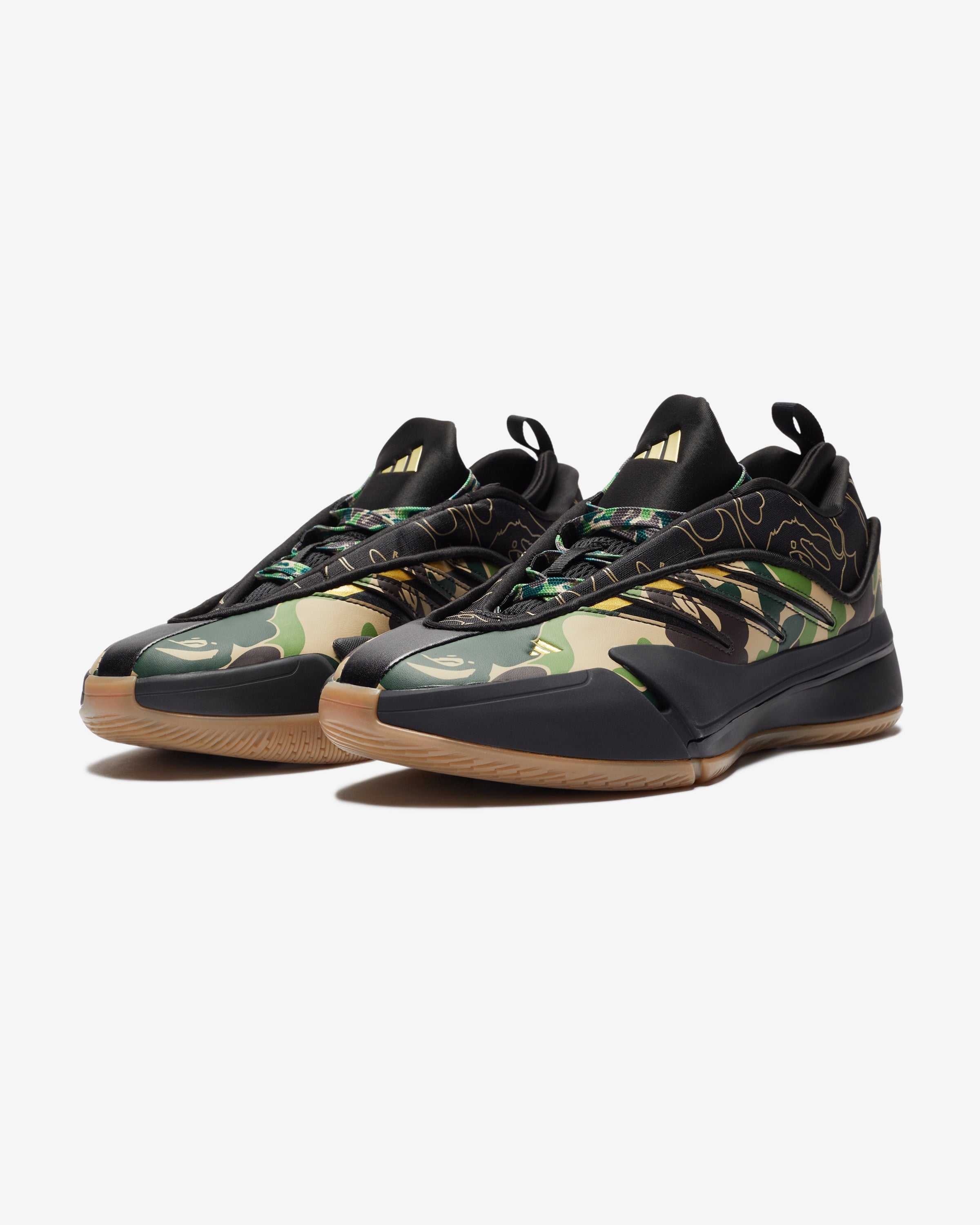 ADIDAS X BAPE DAME 9 - CBLACK