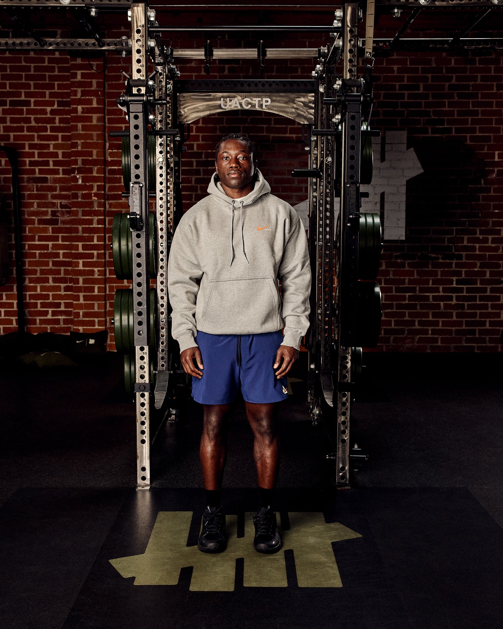 UACTP X NIKE NRG HOODIE - DK GREY HEATHER – Undefeated