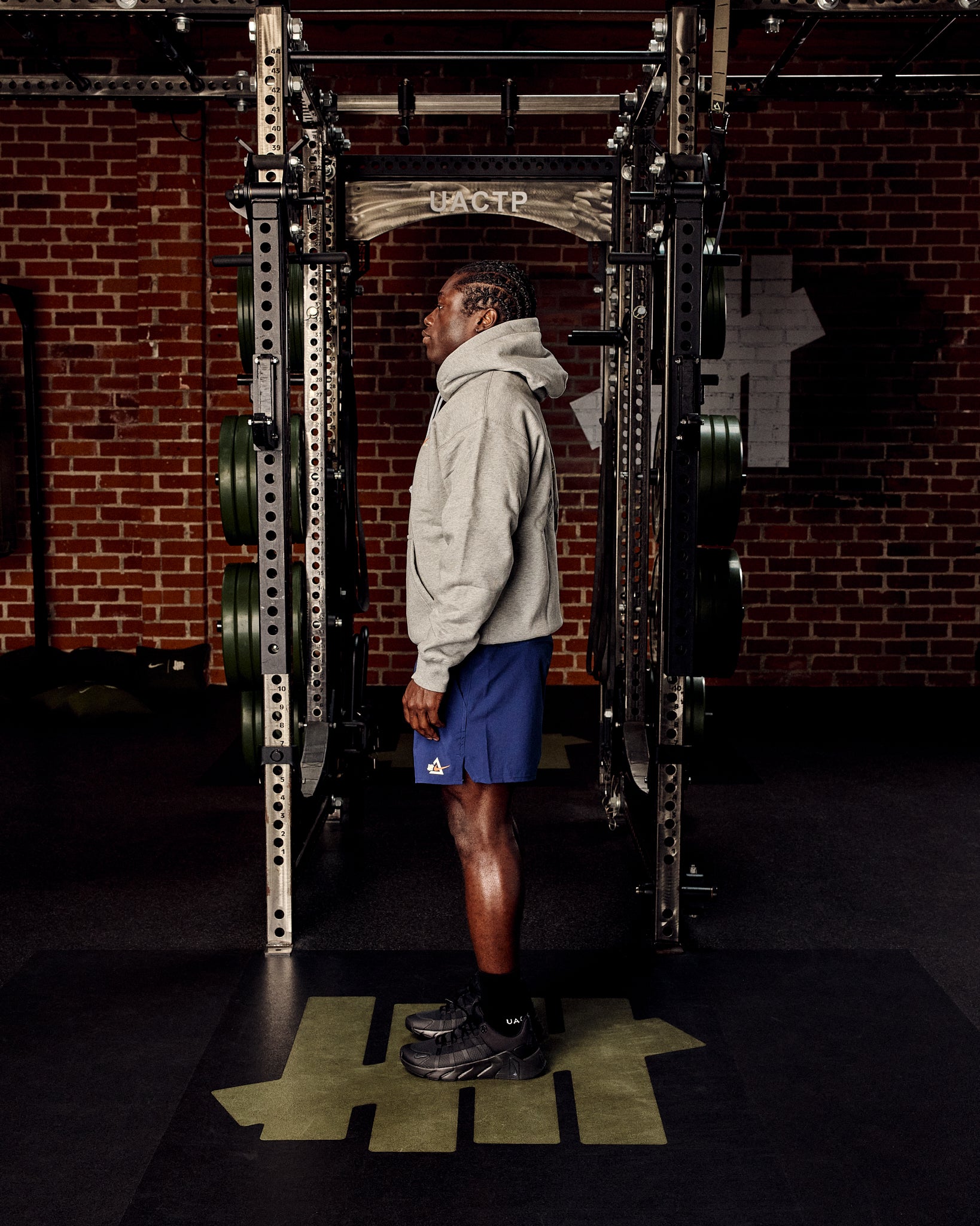 UACTP X NIKE NRG HOODIE - DK GREY HEATHER – Undefeated