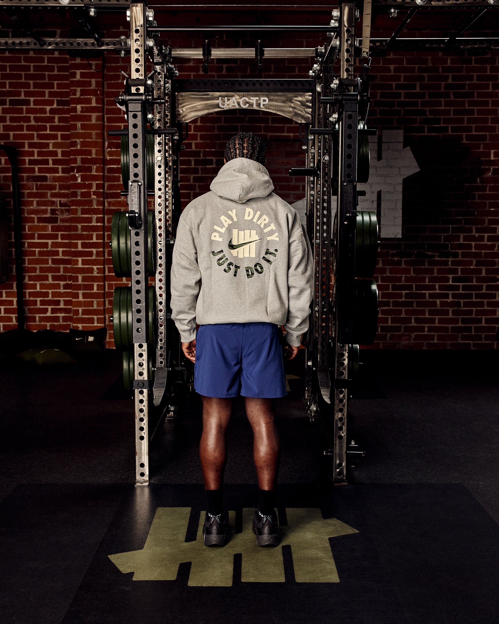 UACTP X NIKE NRG HOODIE - DK GREY HEATHER – Undefeated