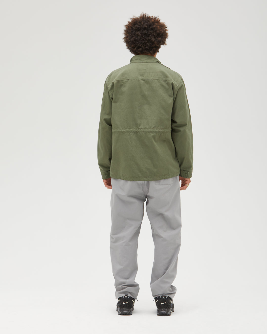 UNDEFEATED RIPSTOP M65 JACKET- OLIVE