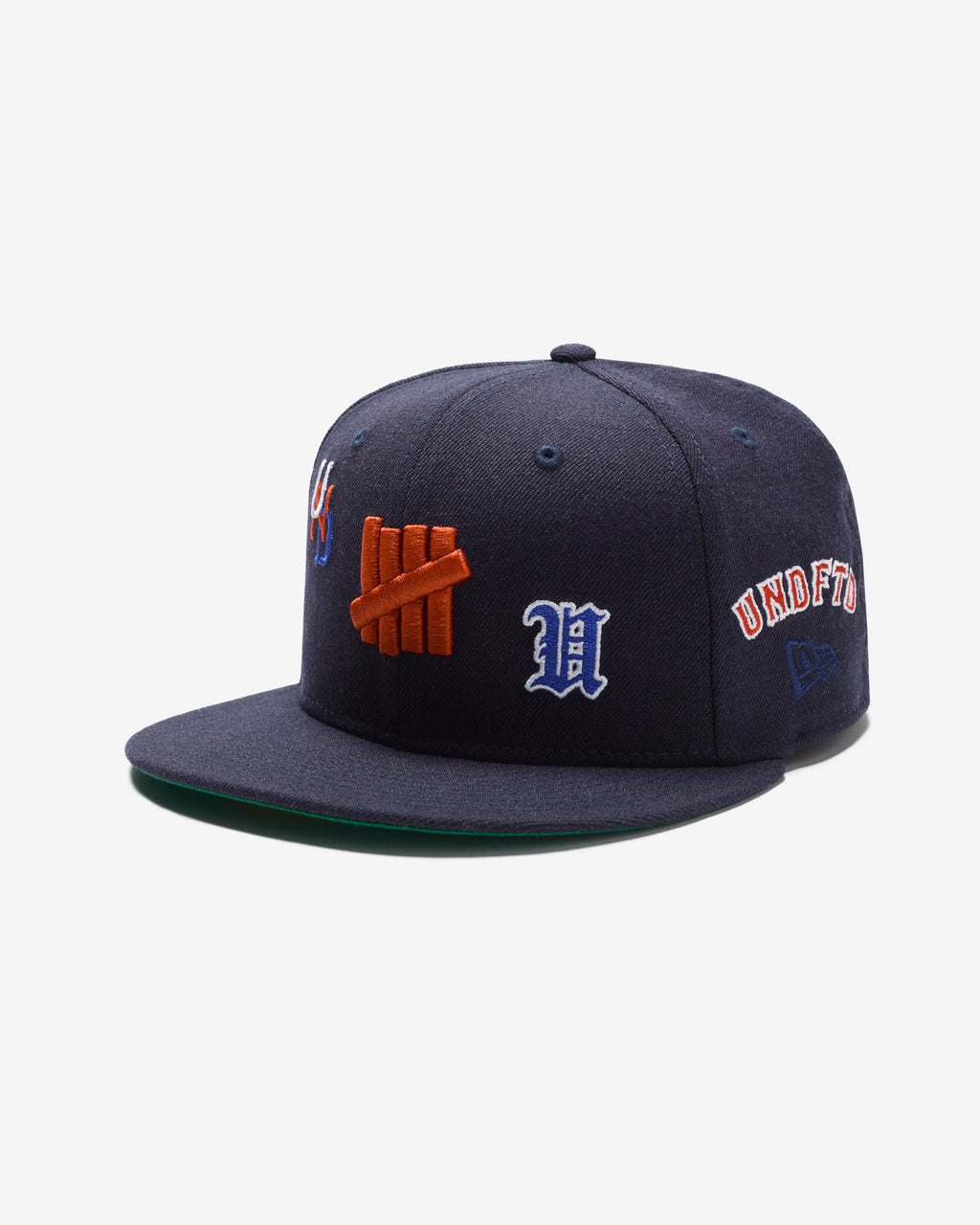 UNDEFEATED X NE ALL OVER FITTED - NAVY