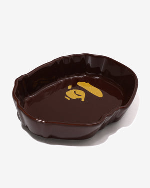 BAPE APE HEAD MULTI TRAY - BROWN