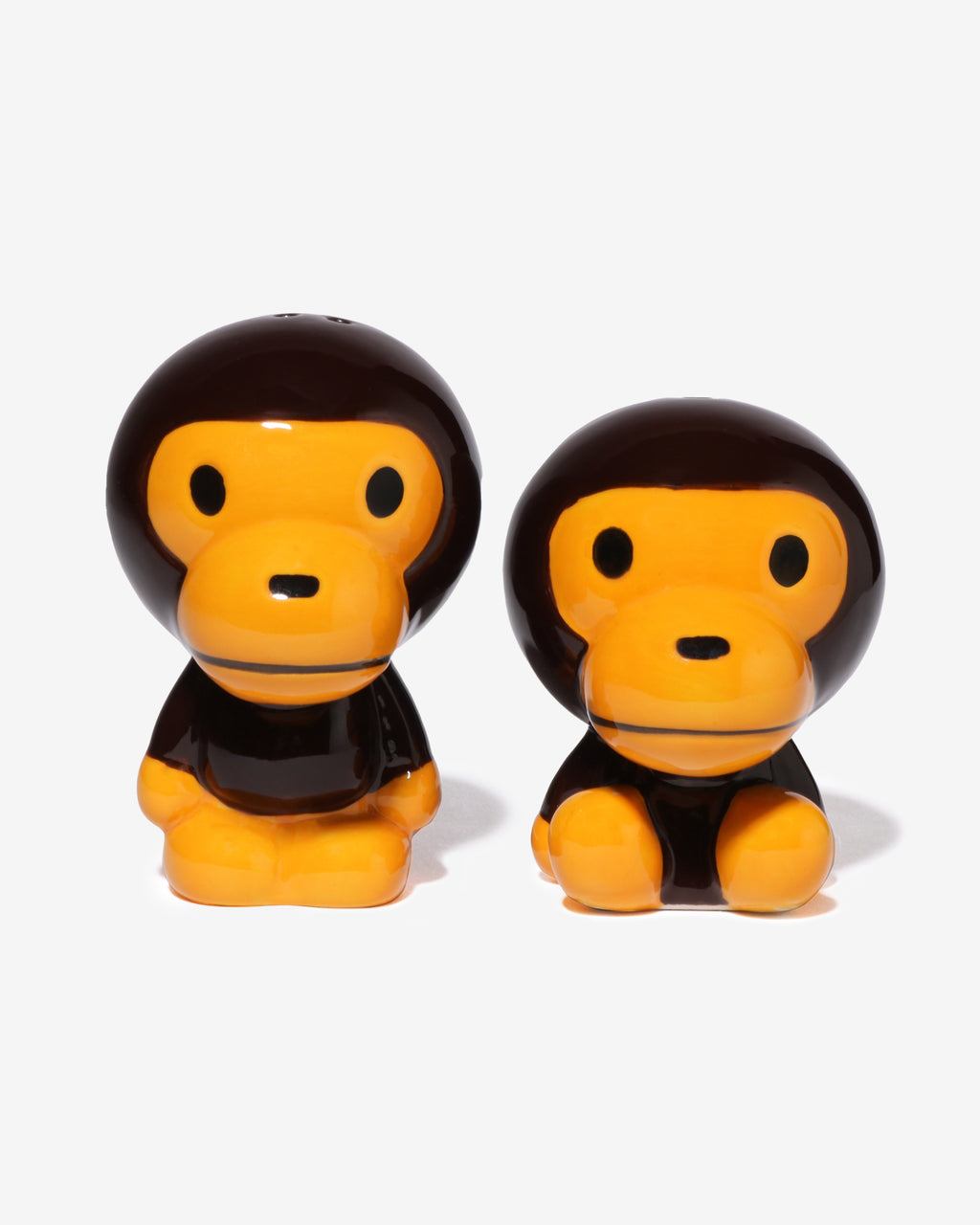 BAPE BABY MILO SALT＆PEPPER SHAKER - BROWN - BAPE BABY MILO SALT＆PEPPER SHAKER - BROWN