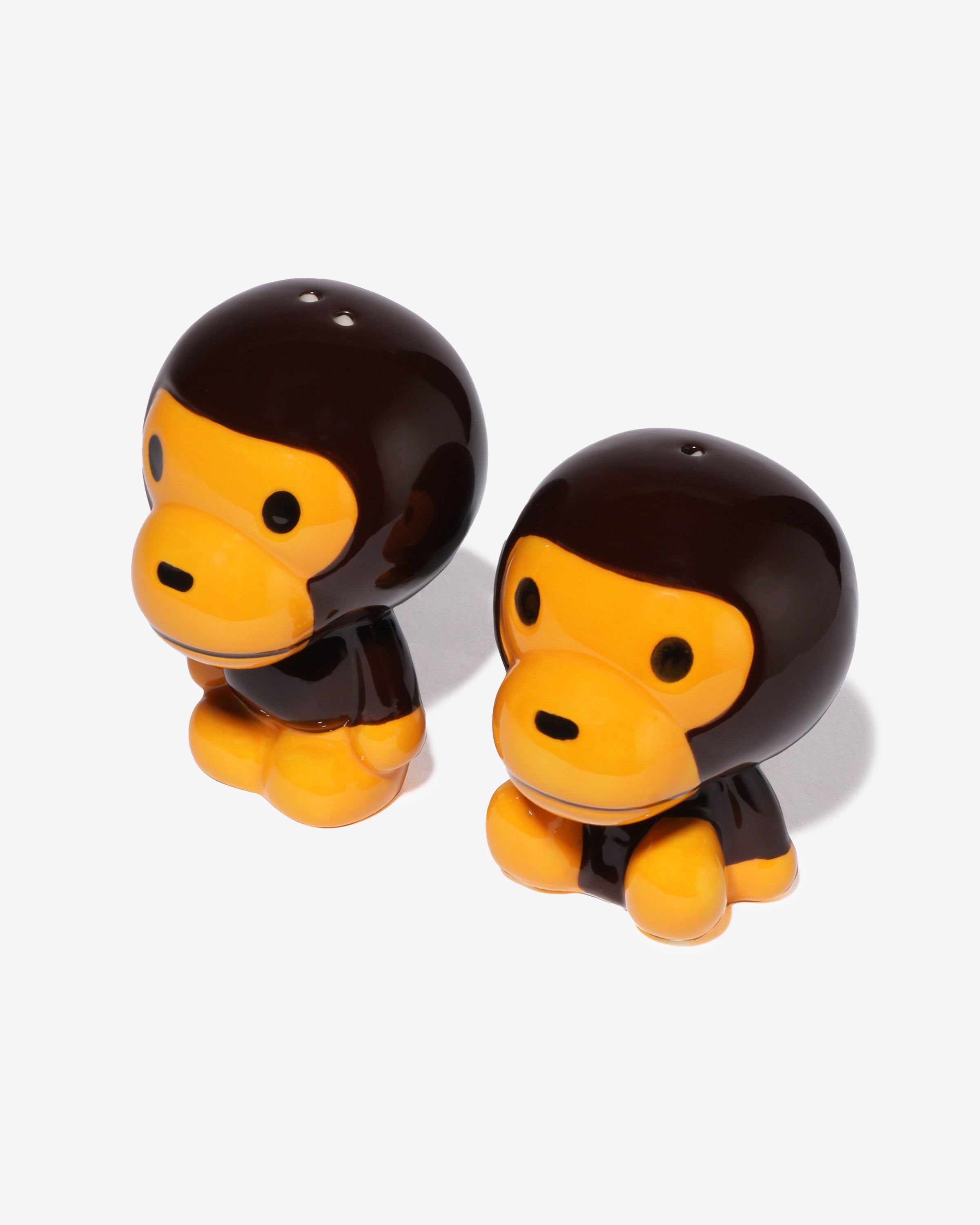 BAPE BABY MILO SALT＆PEPPER SHAKER - BROWN