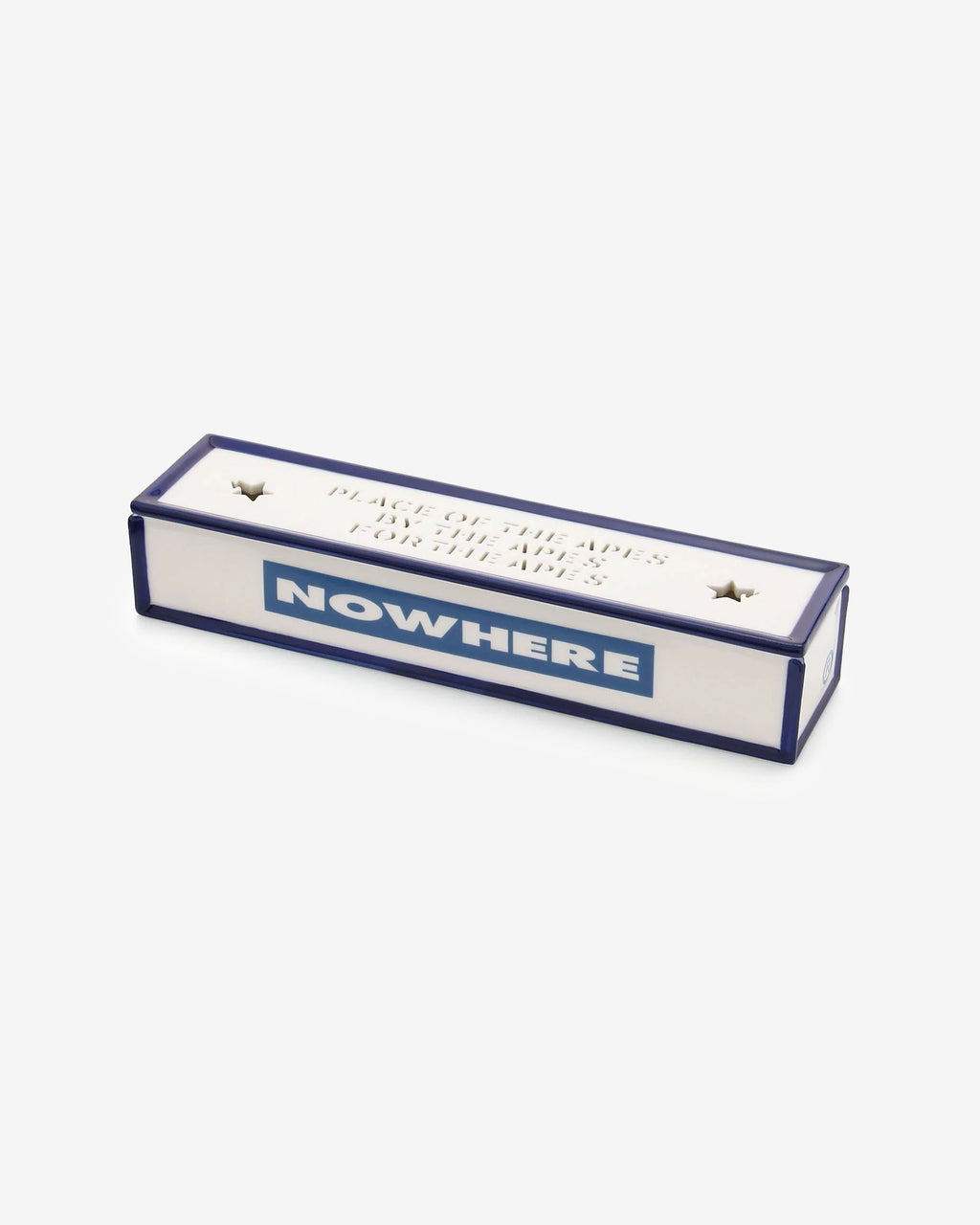 BAPE NOWHERE SIGNBOARD INCENSE CHAMBER - WHITE - BAPE NOWHERE SIGNBOARD INCENSE CHAMBER - WHITE