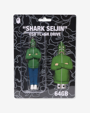 BAPE SHARK SEIJIN USB FLASH DRIVE - GREEN