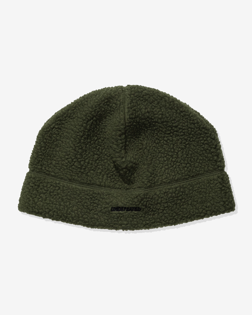 UNDEFEATED LOGO BEANIE - OLIVE