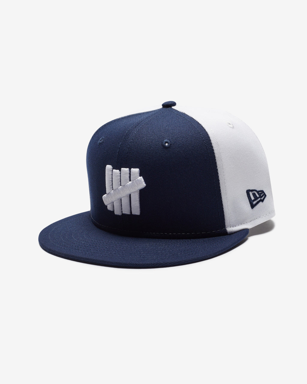 UNDEFEATED X NE 2-TONE ICON SNAPBACK - NAVY/WHITE