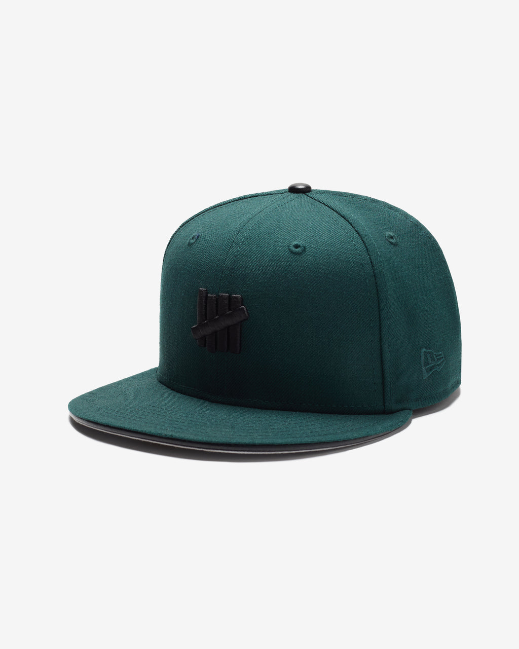 UNDEFEATED X NE WOOL ICON FITTED - DARK GREEN
