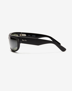 RAY-BAN MEGA BALORAMA - BLACK/ MIRRORSILVER