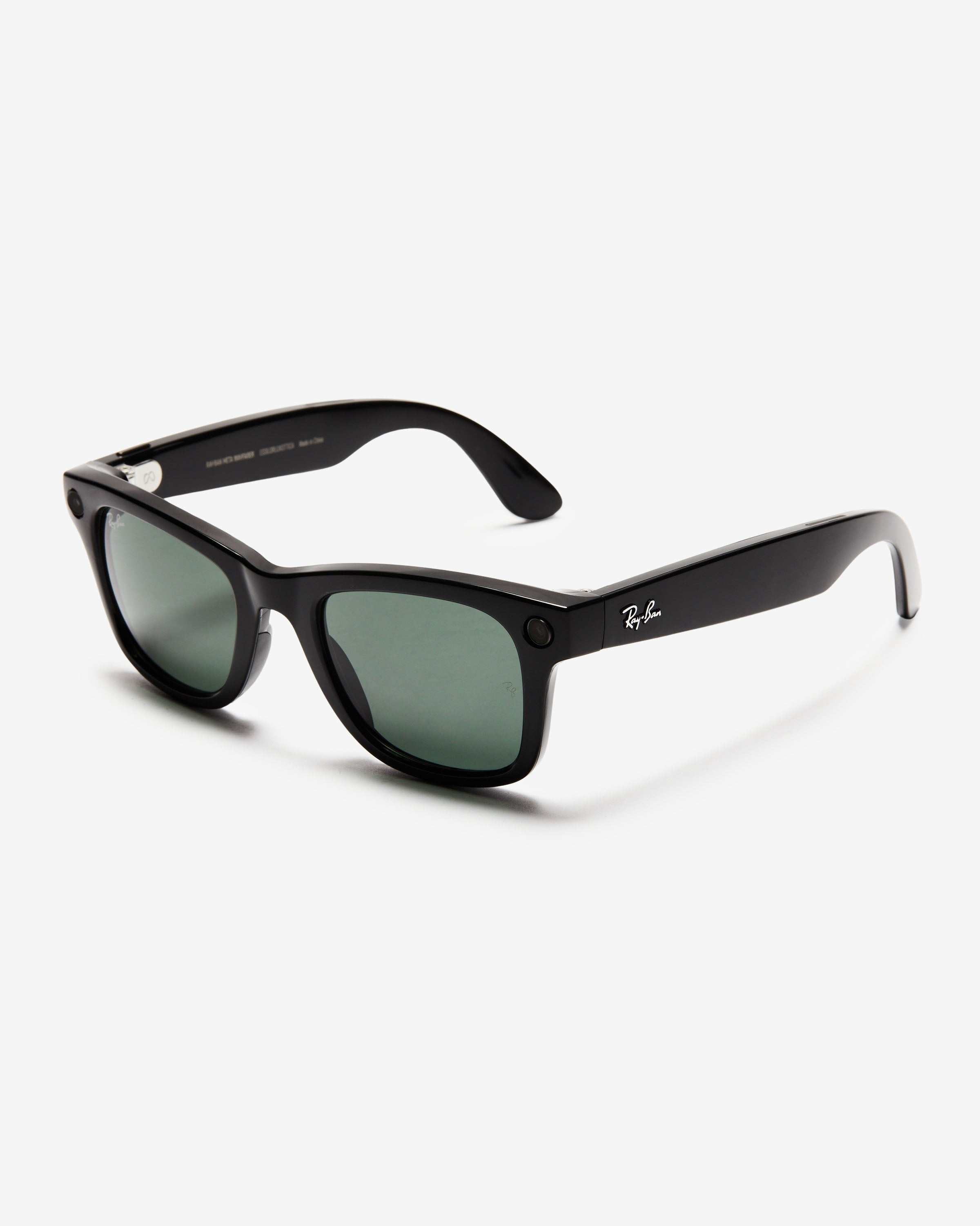 RAY-BAN META WAYFARER - SHINYBLACK/ GREEN