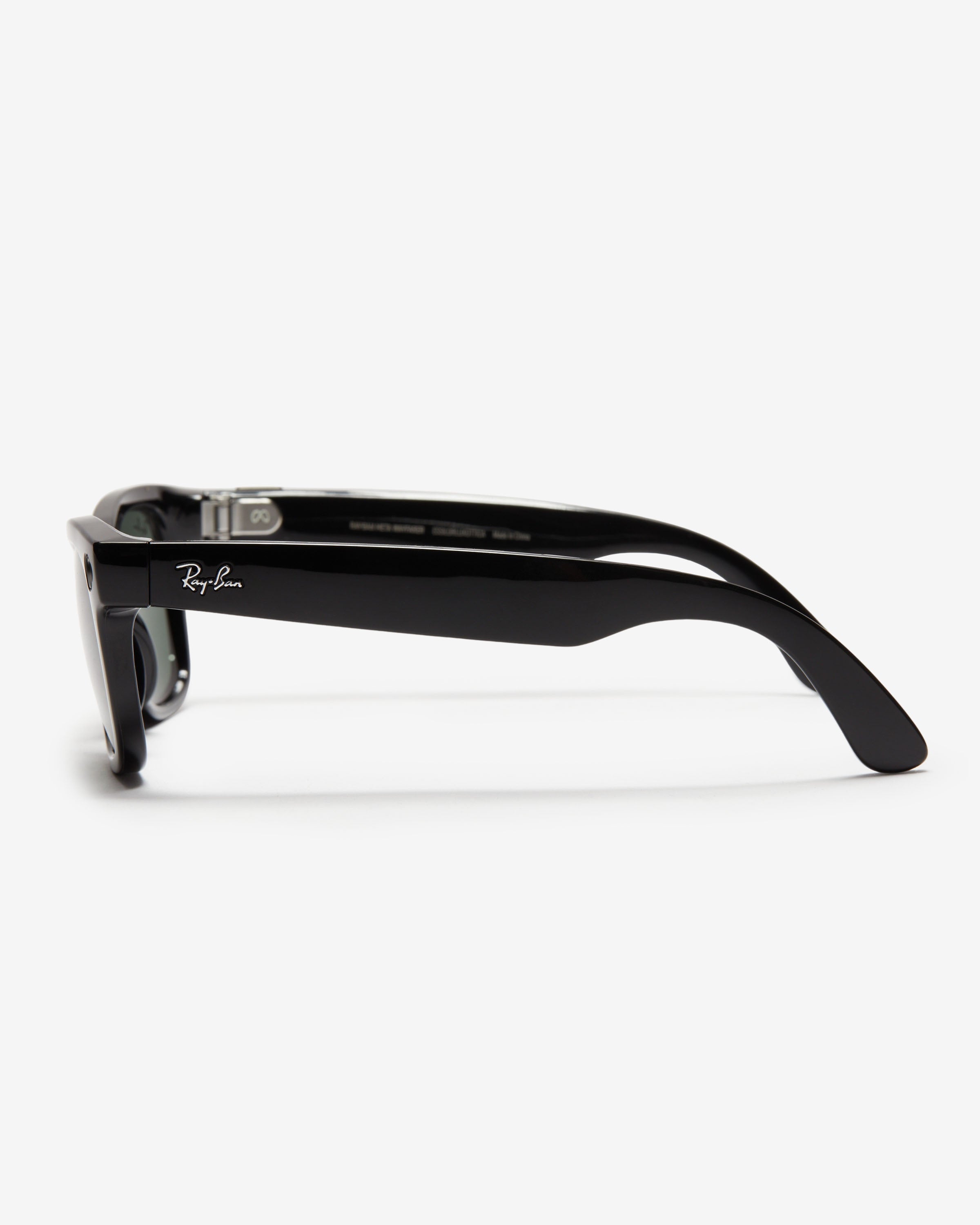 RAY-BAN META WAYFARER - SHINYBLACK/ GREEN