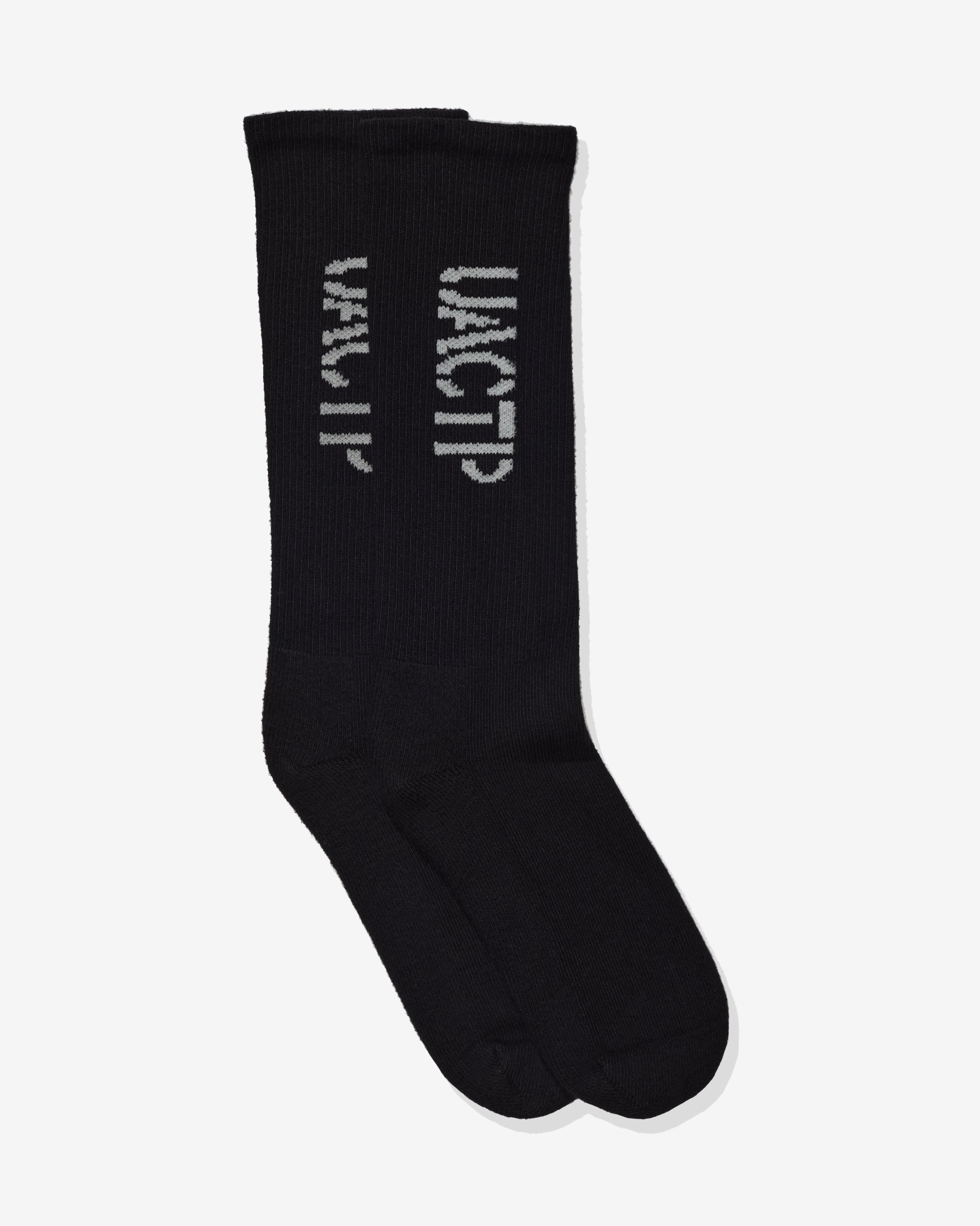 UACTP STENCIL CREW SOCK - BLACK