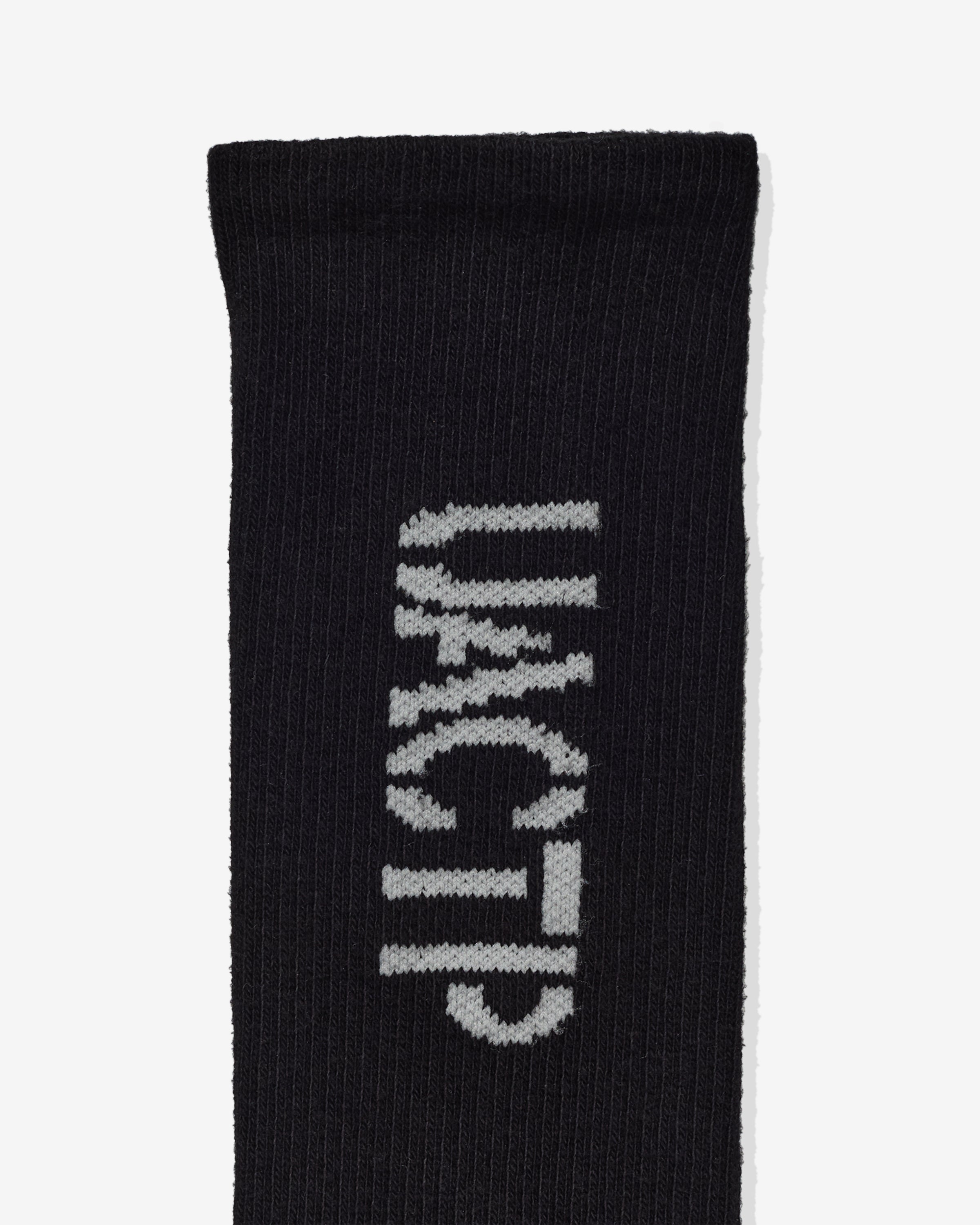 UACTP STENCIL CREW SOCK - BLACK