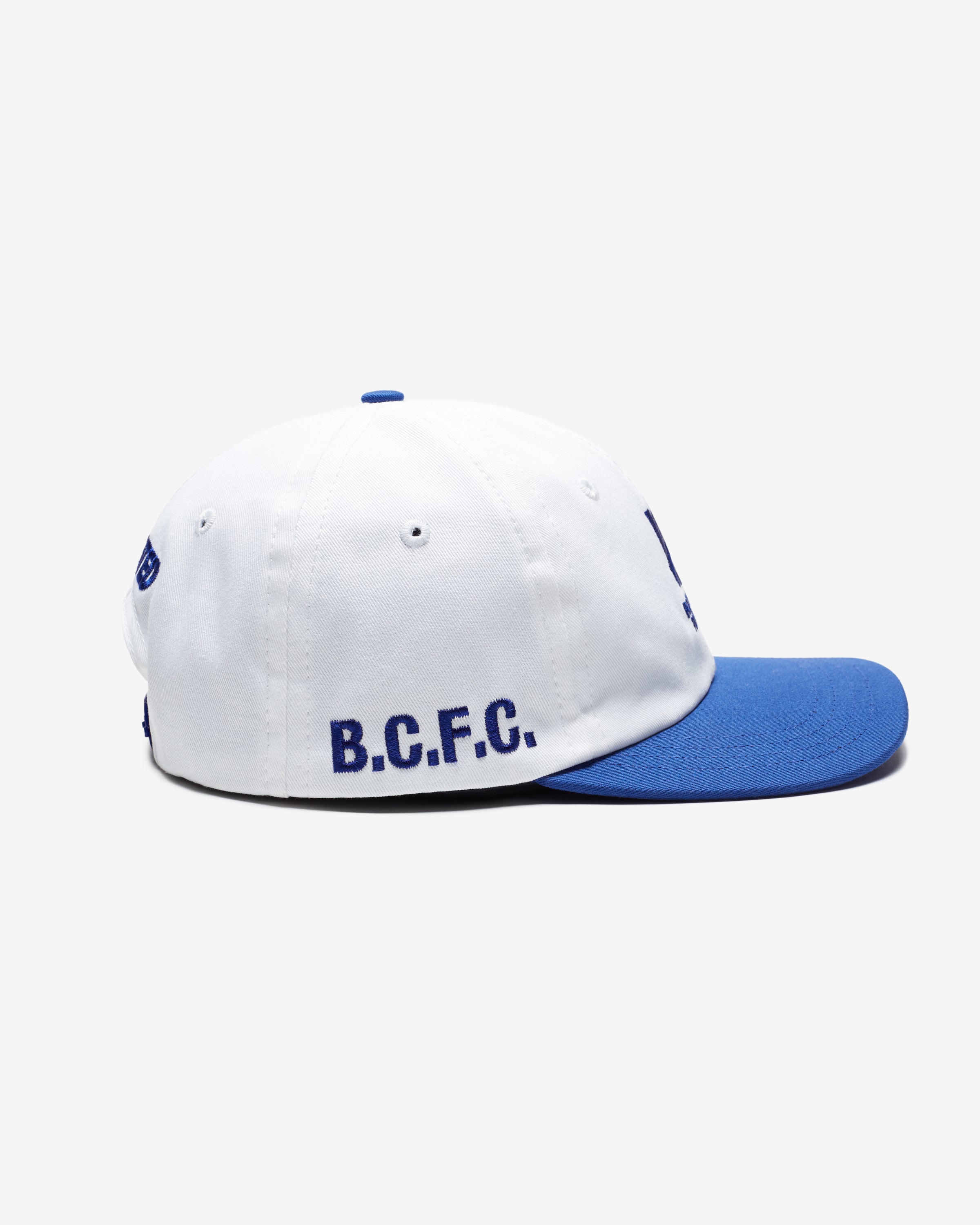 UNDEFEATED X BCFC SNAPBACK - WHITE/BLUE – Undefeated