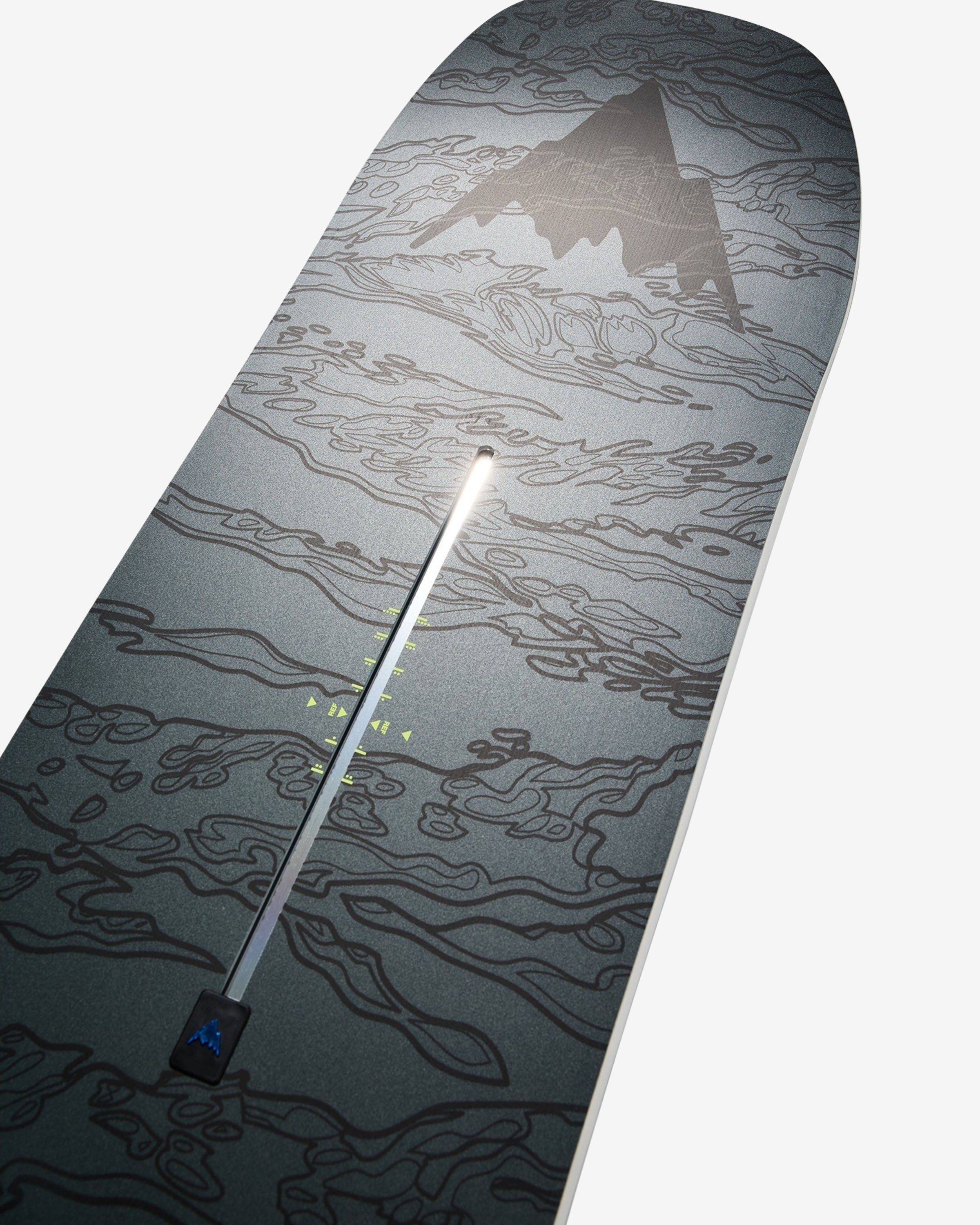 UNDEFEATED X BURTON GOOD COMPANY SNOWBOARD - CHARCOAL