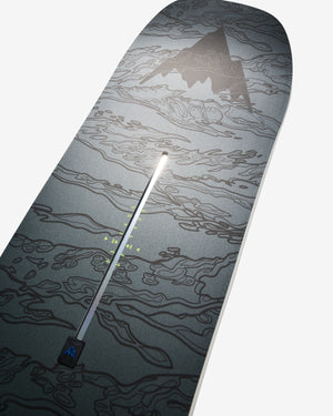 UNDEFEATED X BURTON GOOD COMPANY SNOWBOARD - CHARCOAL