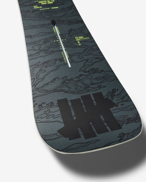 UNDEFEATED X BURTON GOOD COMPANY SNOWBOARD - CHARCOAL
