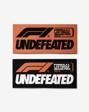 UNDEFEATED X F1 LVGP STICKER PACK - MULTI