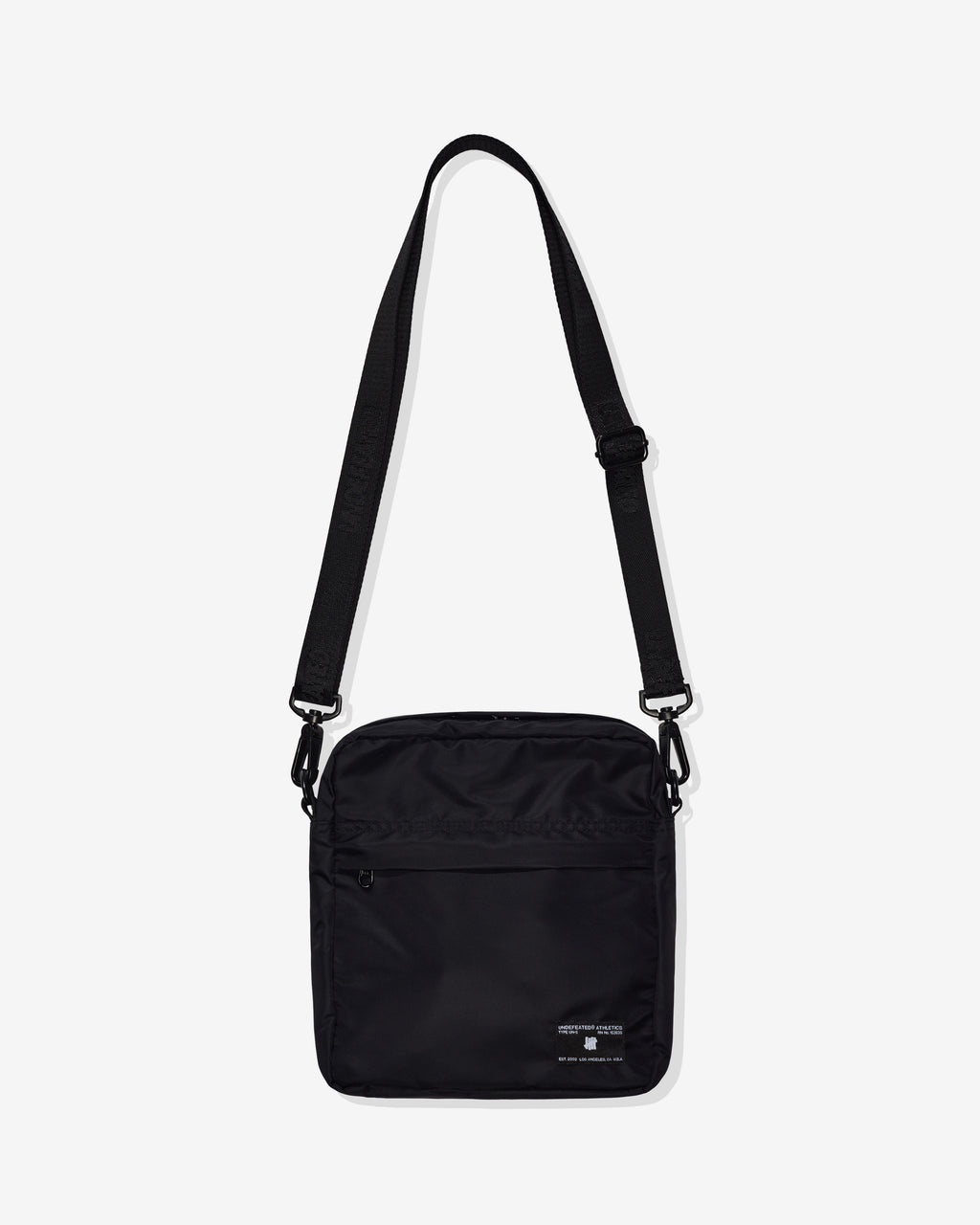 UNDEFEATED FLIGHT SATIN SHOULDER BAG - BLACK