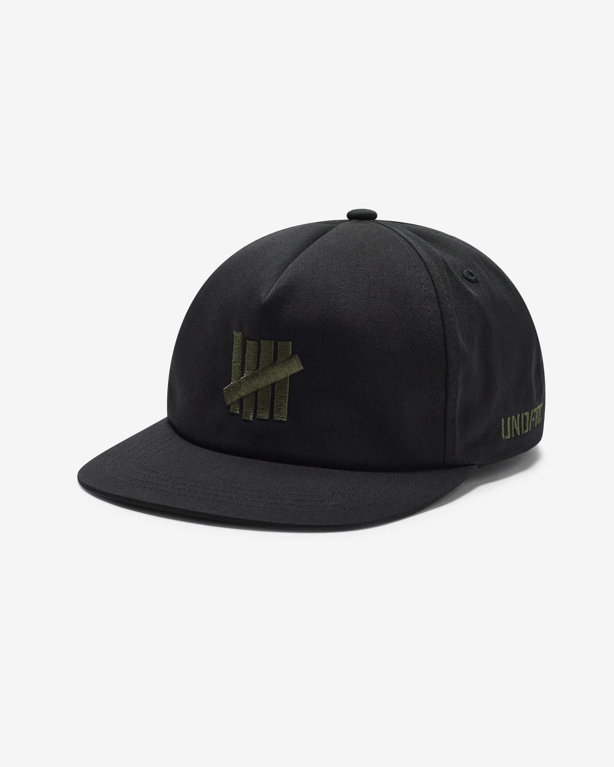 UNDEFEATED ICON STENCIL SNAPBACK - BLACK
