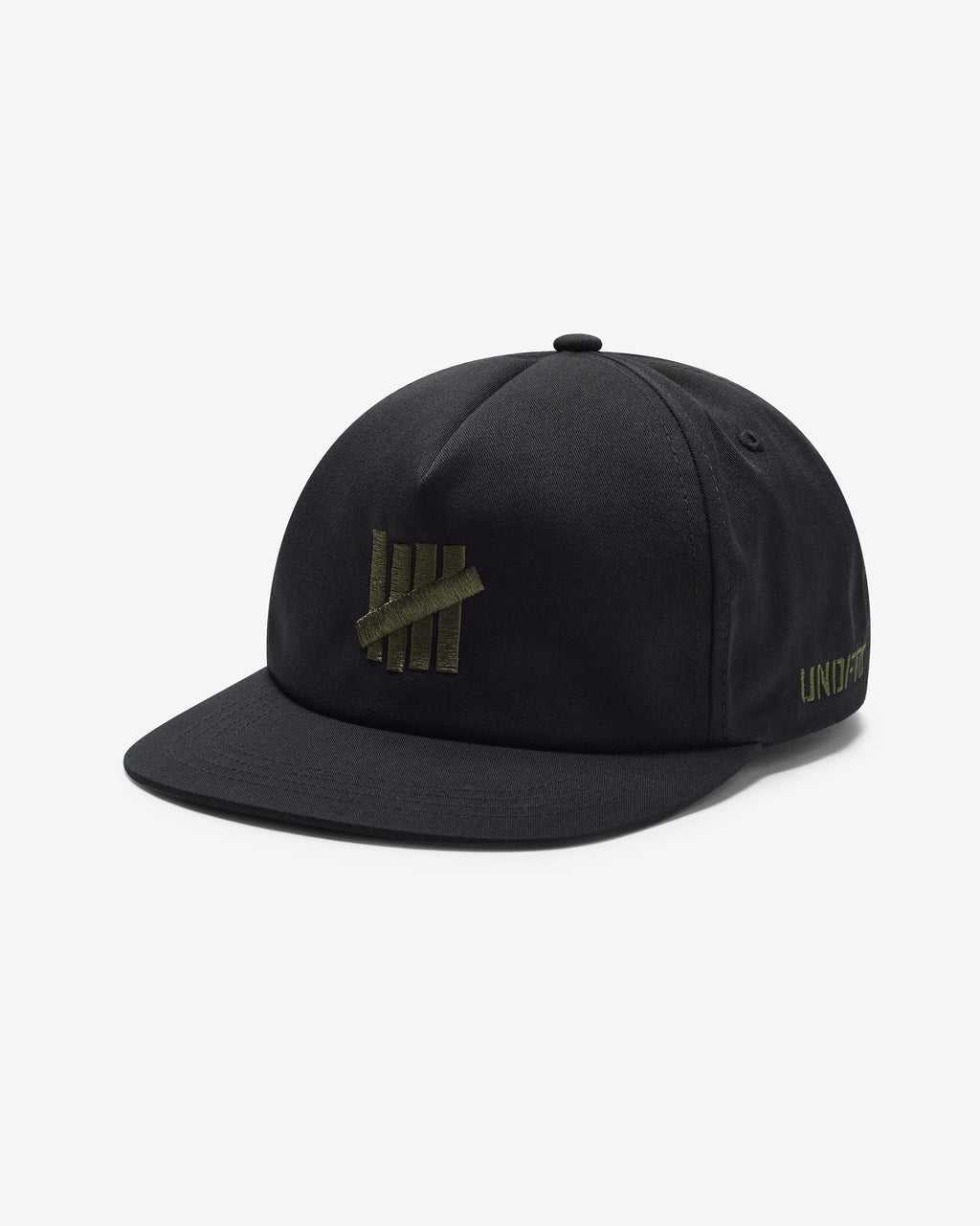 UNDEFEATED ICON STENCIL SNAPBACK - BLACK - UNDEFEATED ICON STENCIL SNAPBACK - BLACK