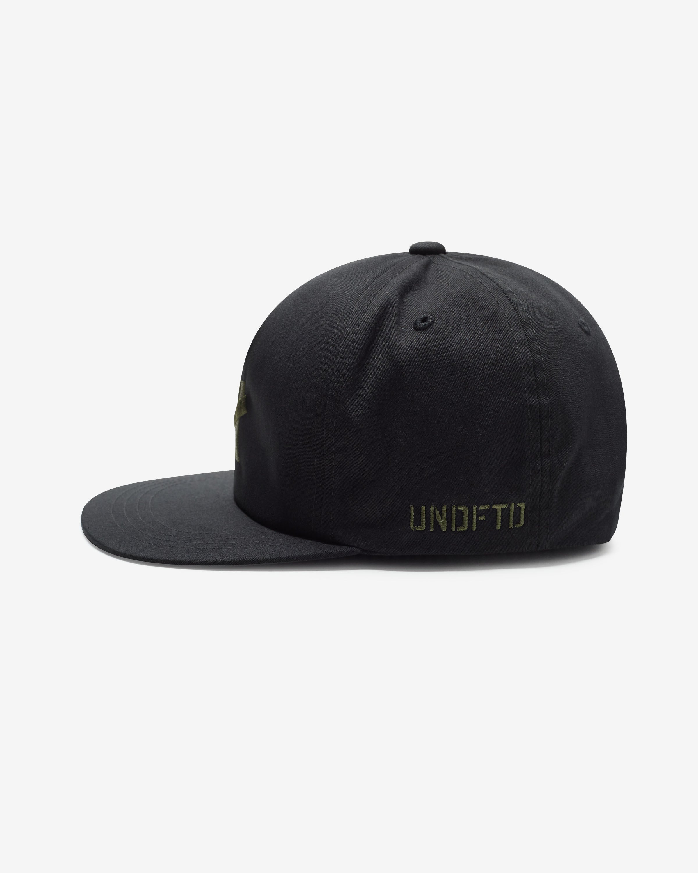 UNDEFEATED ICON STENCIL SNAPBACK - BLACK