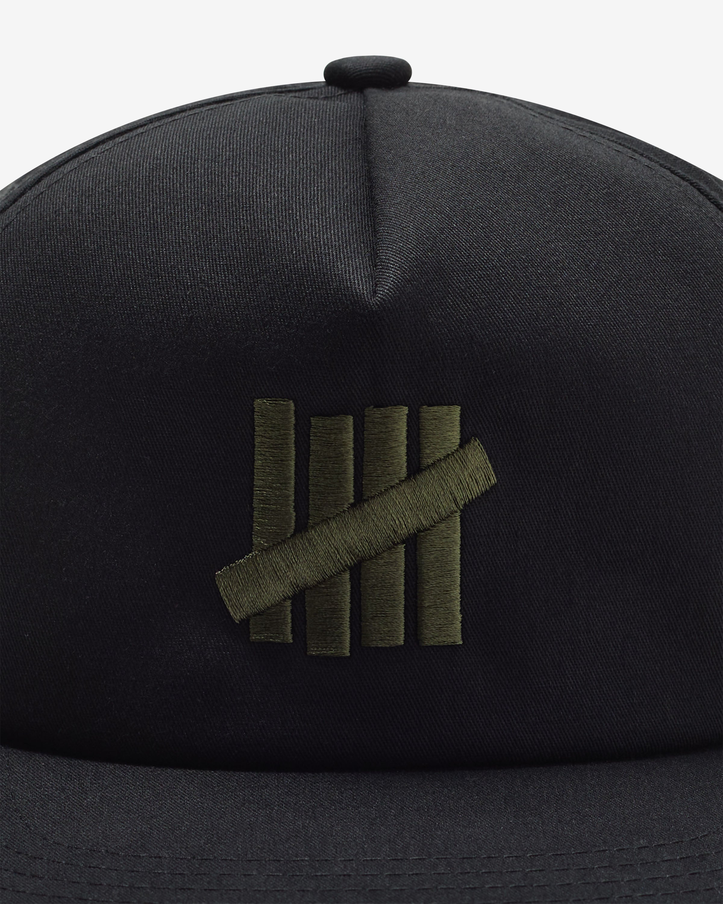 UNDEFEATED ICON STENCIL SNAPBACK - BLACK